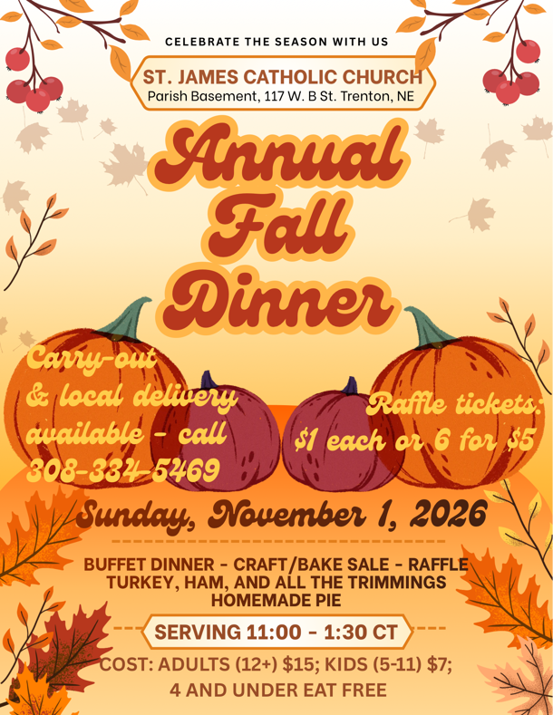 St. James Annual Fall Dinner