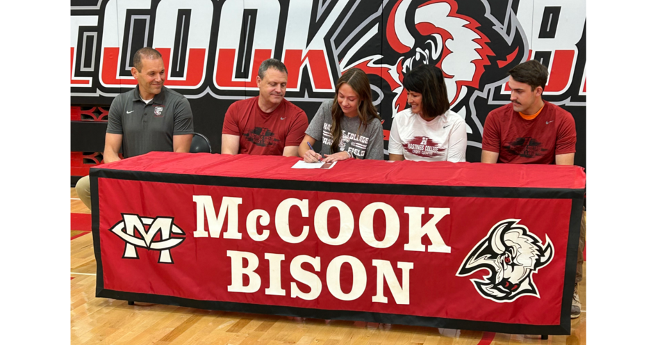 McCook Cross Country-Track and Field Standout Emma Cappel Signs with Hastings College