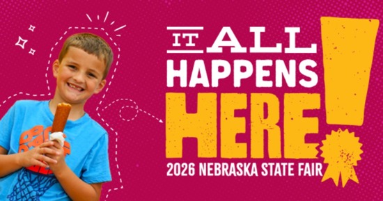 Nebraska State Fair Announces 2026 Theme: “It All Happens Here”