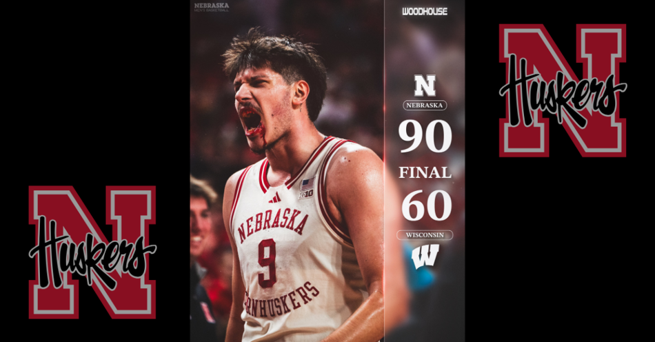 Big Red Rolls 90-60 over Wisconsin