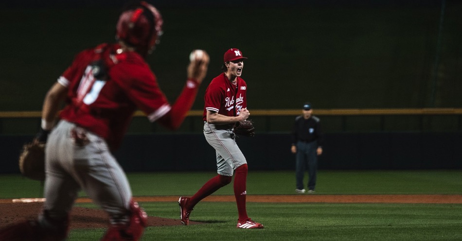 Two-Out Hitting Fuels Huskers to 7-4 Win