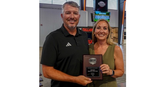 MCC's Mendenhall receives district Coach of the Year award