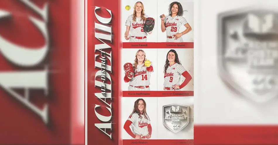 Five Huskers Named to CSC Academic All-District Teams