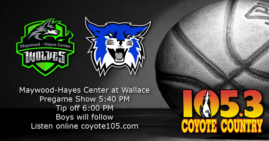 Listen Live - High School Basketball Maywood-Hayes Center at Wallace