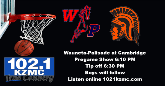 Listen Live - High School Basketball Wauneta-Palisade at Cambridge