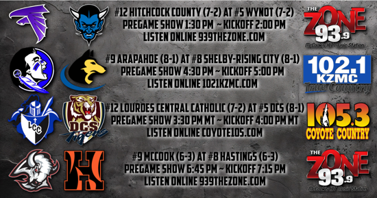 High School Football Playoffs on the Hometown Family Radio Sports Network