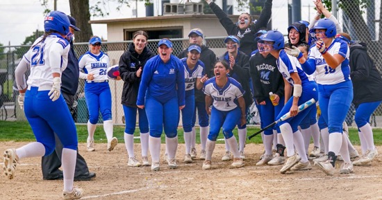 Lady Indians win 10-3 to open Region IX Tournament