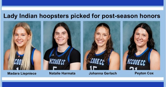 Lady Indians Hoopsters picked for post-season honors