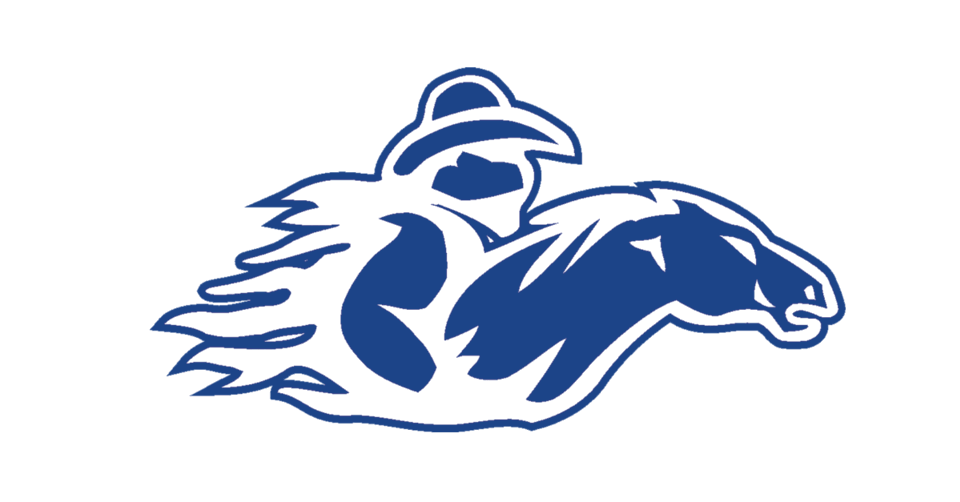 Southwest Roughriders Mascot Logo.