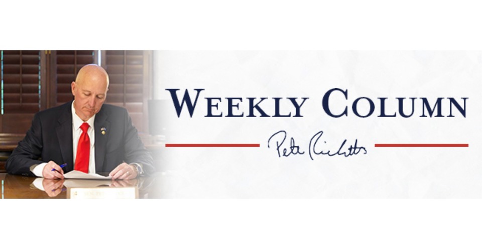 Pete Ricketts Weekly Column