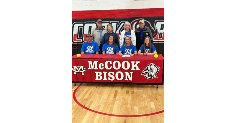 Former McCook Softball Standout Malia Hilker Signs with MCC